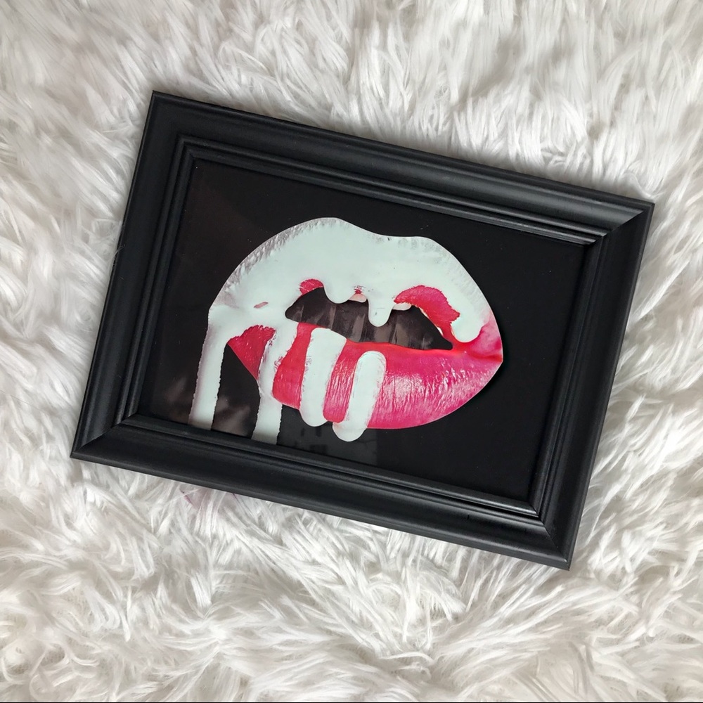 ❌SOLD❌ Kylie Cosmetics Authentic Love Note Framed